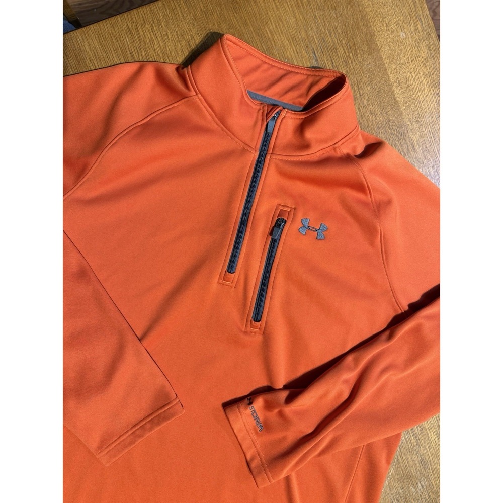 Under Armour Storm Coldgear 1/4 Zip Golf Pullover Sweatshirt Long Sleeve Mens XL